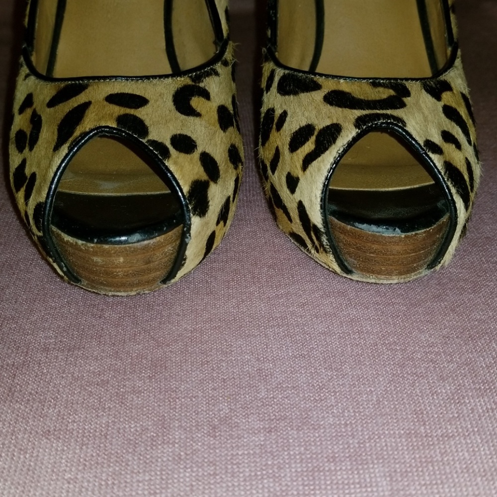 Steven by Steve Madden Leopard Heels - Picture 6 of 7